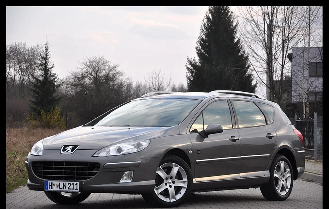 Peugeot 407 cena 18900 przebieg: 155600, rok produkcji 2009 z Siedlce małe 497